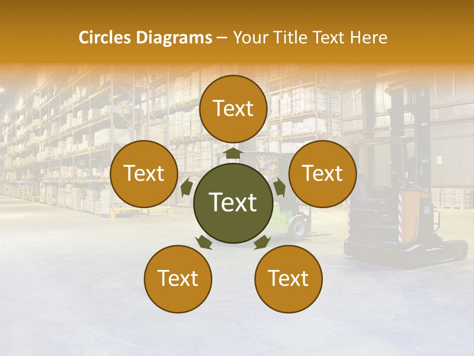 Big Goods Transportation PowerPoint Template