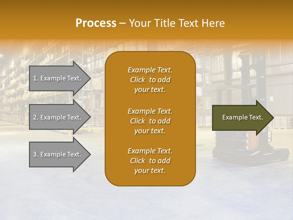 Big Goods Transportation PowerPoint Template