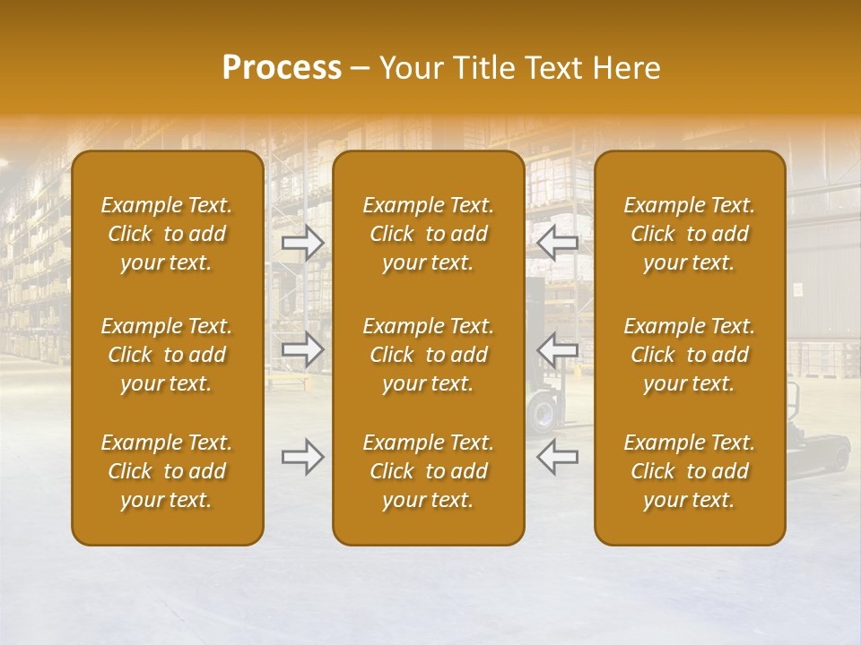 Big Goods Transportation PowerPoint Template