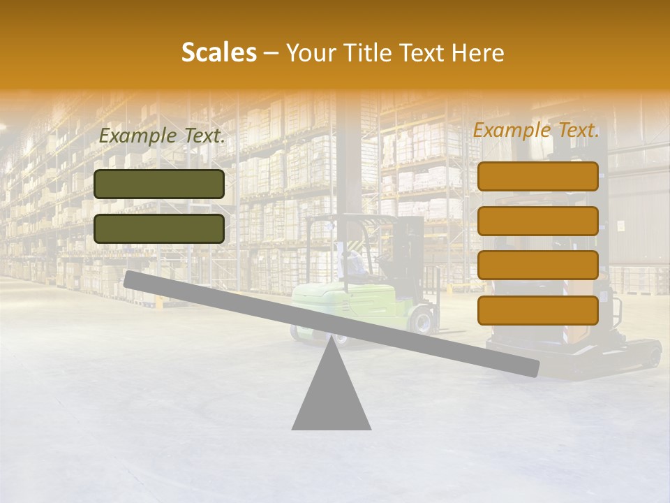 Big Goods Transportation PowerPoint Template