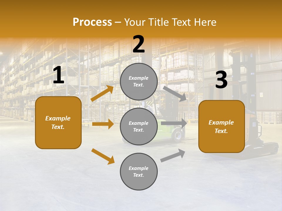 Big Goods Transportation PowerPoint Template