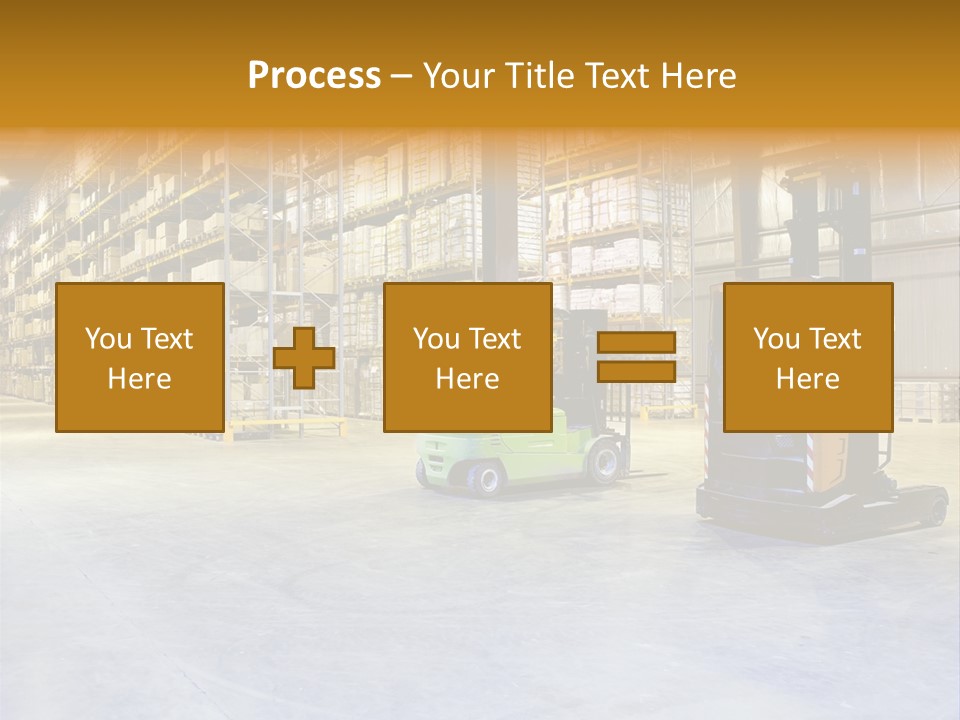 Big Goods Transportation PowerPoint Template