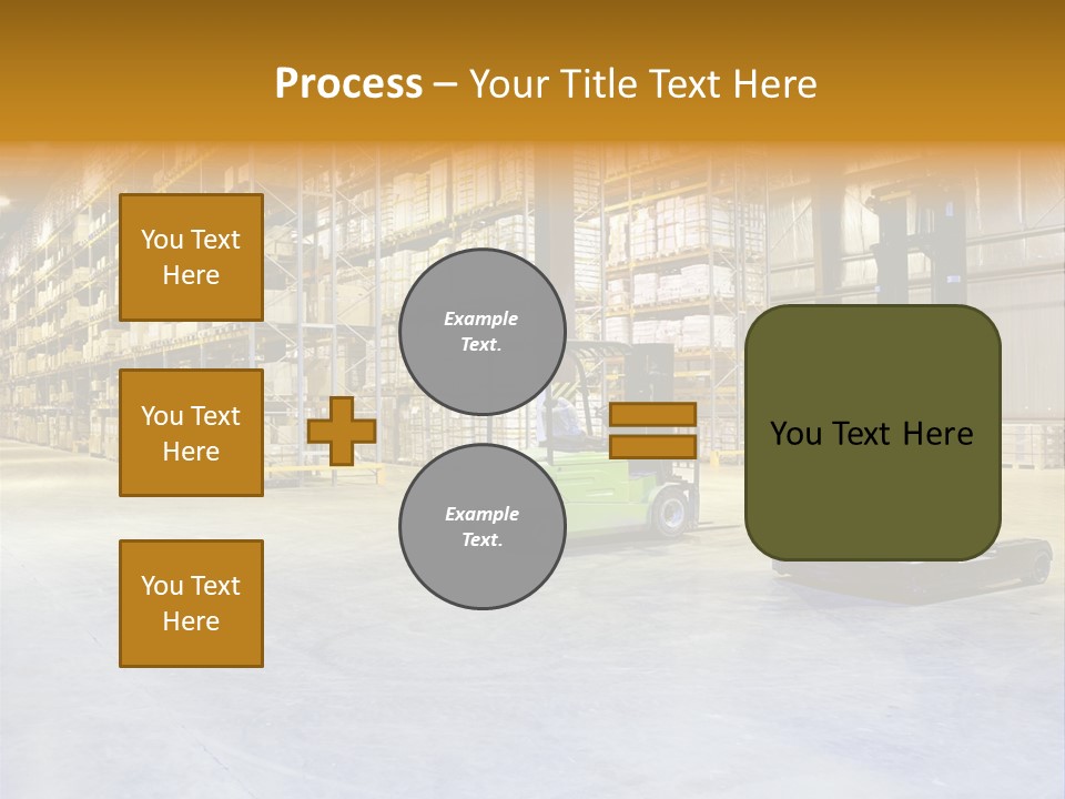 Big Goods Transportation PowerPoint Template