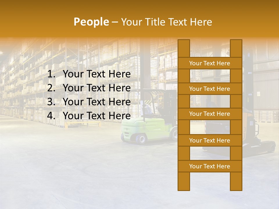 Big Goods Transportation PowerPoint Template