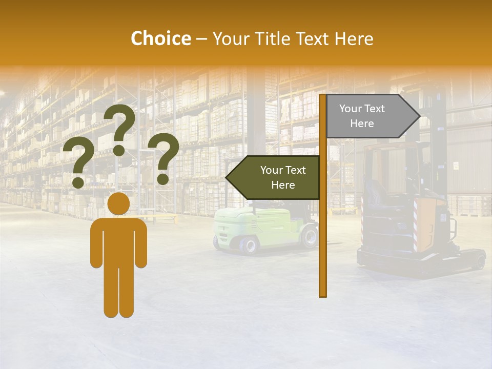 Big Goods Transportation PowerPoint Template