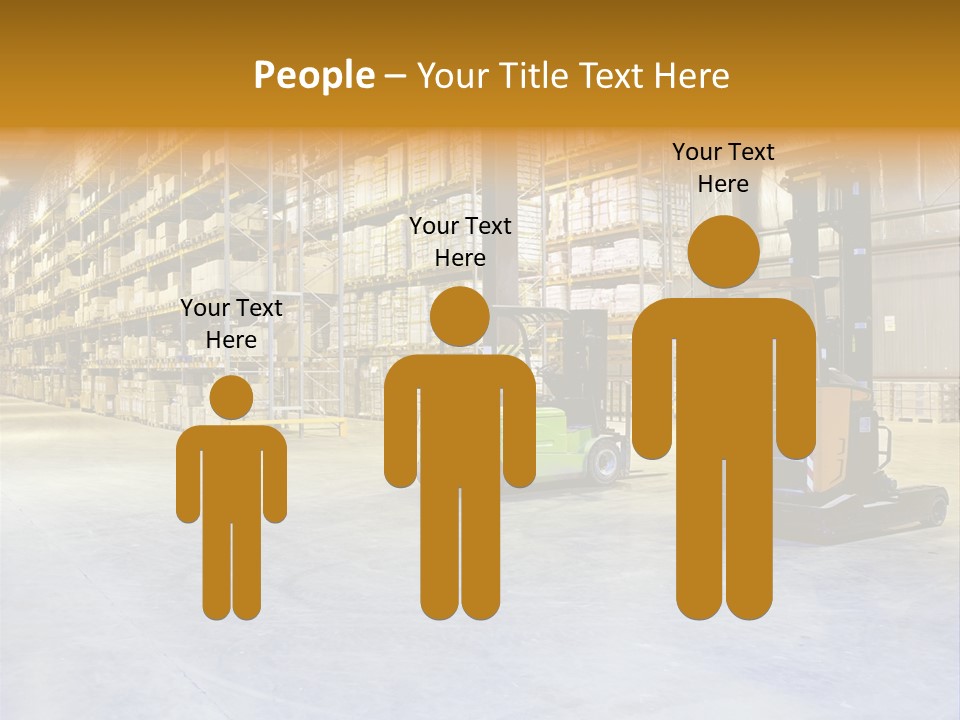 Big Goods Transportation PowerPoint Template