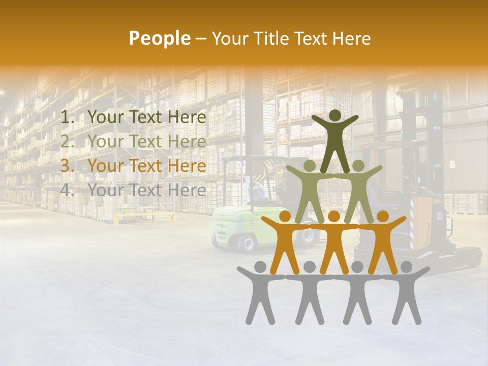 Big Goods Transportation PowerPoint Template