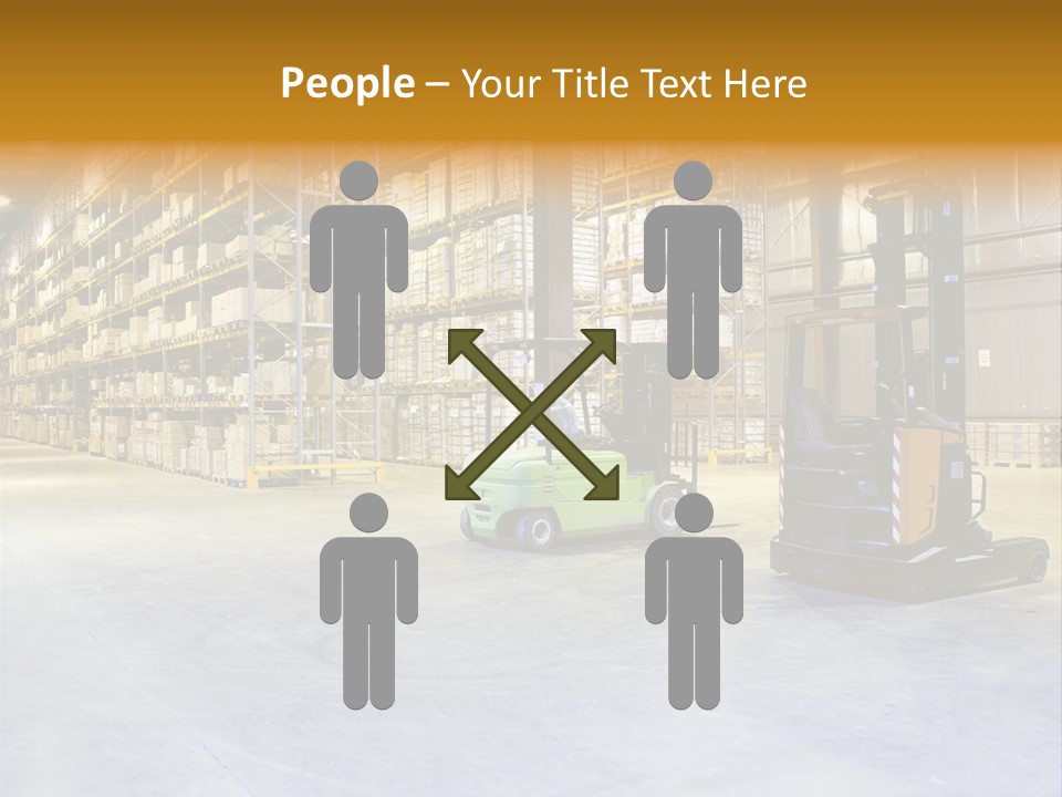 Big Goods Transportation PowerPoint Template