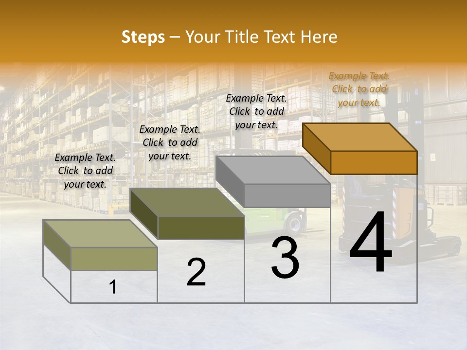 Big Goods Transportation PowerPoint Template
