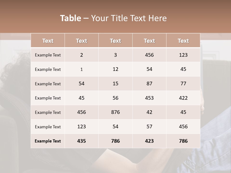 Two Seater Sofa Touchpad Wireless Technology PowerPoint Template