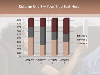 Two Seater Sofa Touchpad Wireless Technology PowerPoint Template