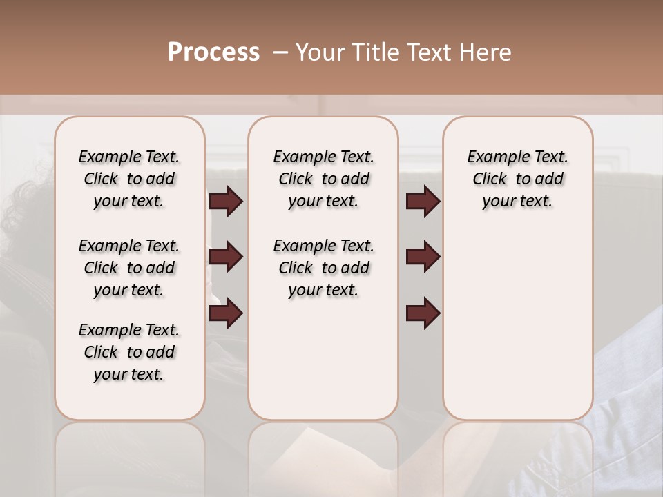 Two Seater Sofa Touchpad Wireless Technology PowerPoint Template