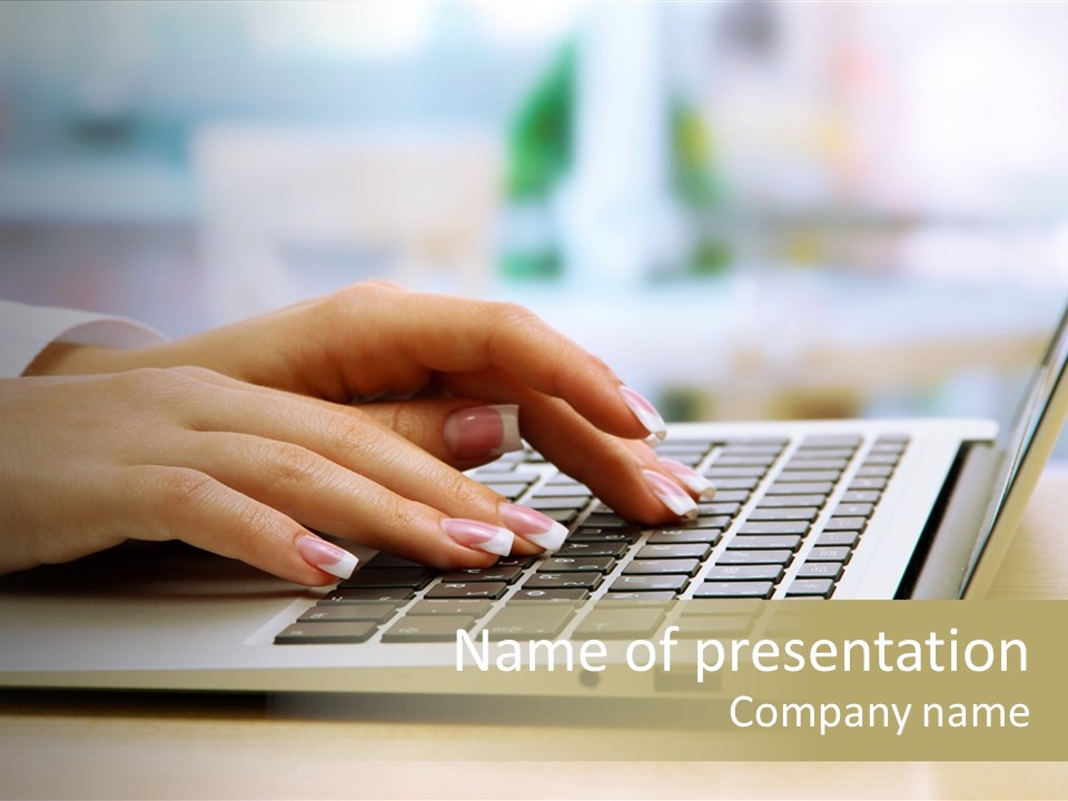 Female Success Banking PowerPoint Template