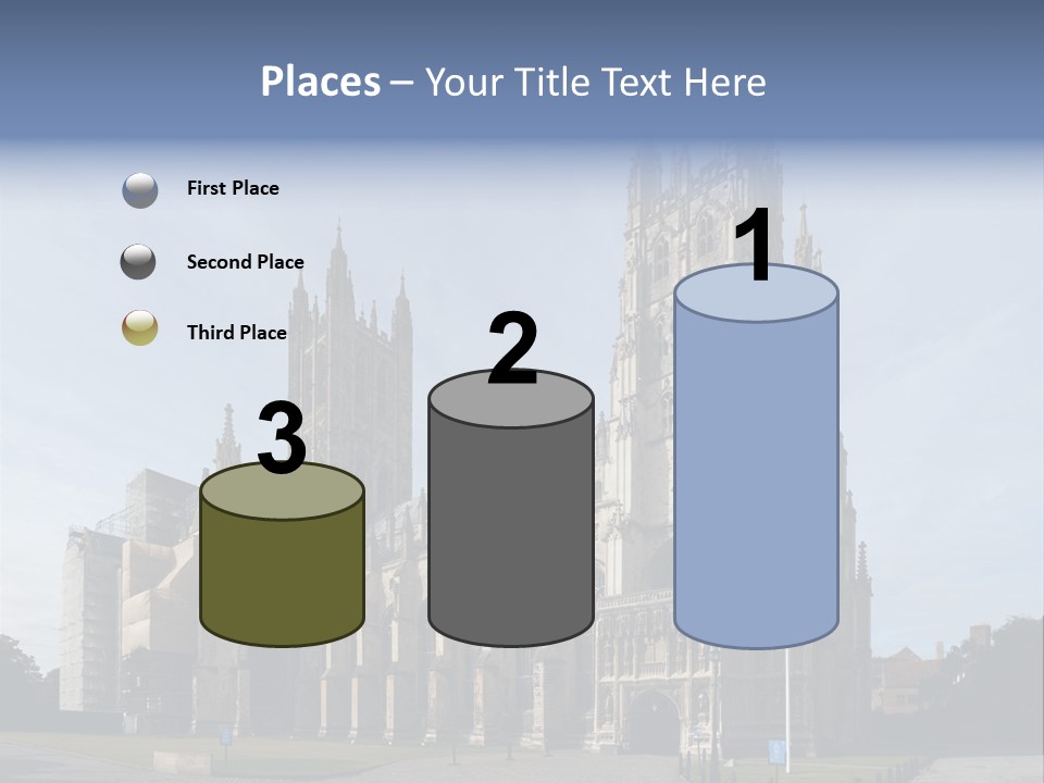 Kent Christian Landmark PowerPoint Template