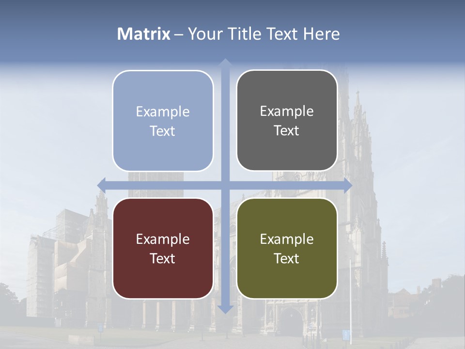 Kent Christian Landmark PowerPoint Template