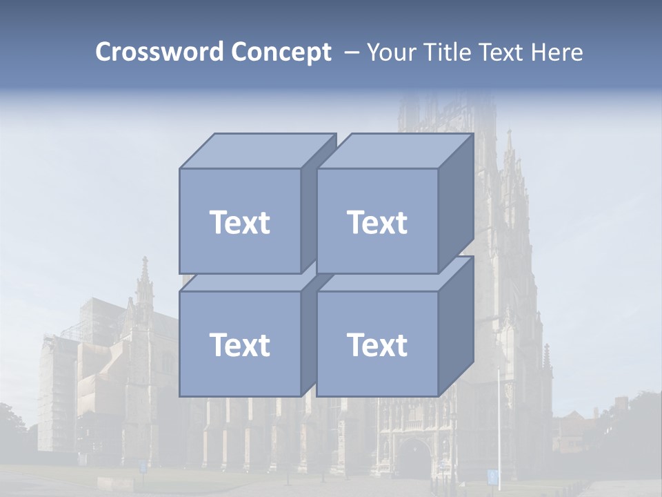 Kent Christian Landmark PowerPoint Template