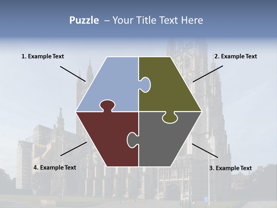 Kent Christian Landmark PowerPoint Template