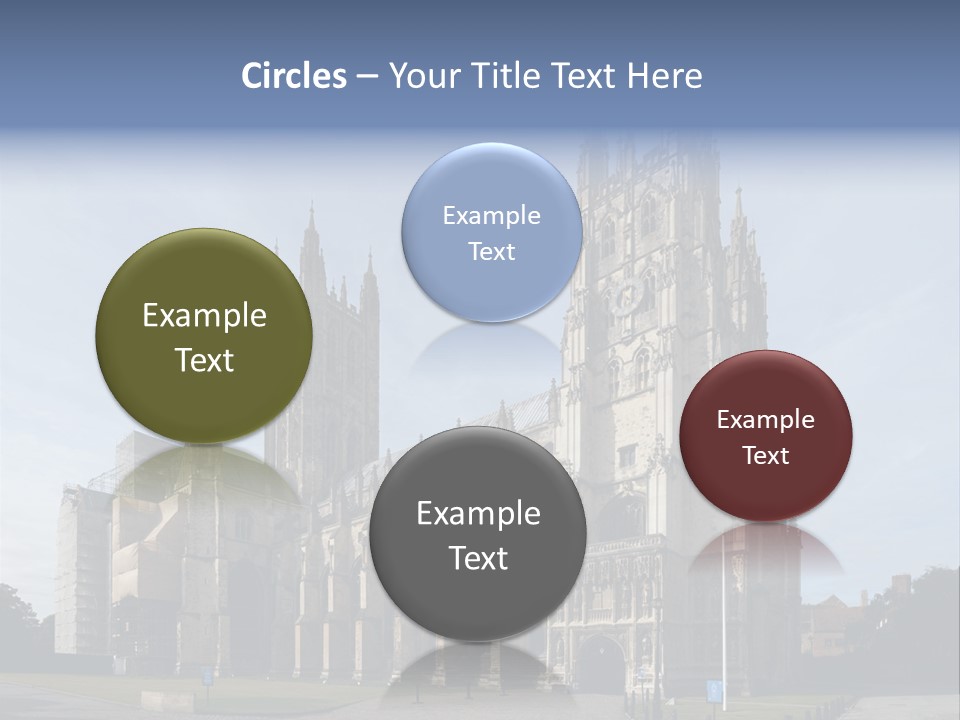 Kent Christian Landmark PowerPoint Template