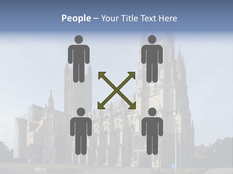 Kent Christian Landmark PowerPoint Template