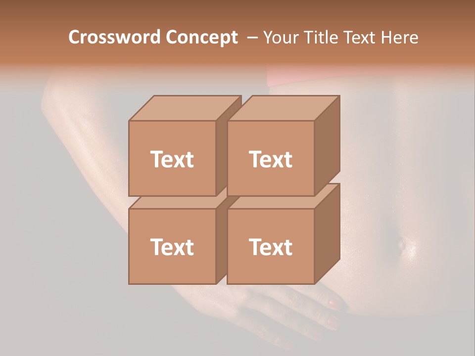 Adult Skin Caucasian PowerPoint Template