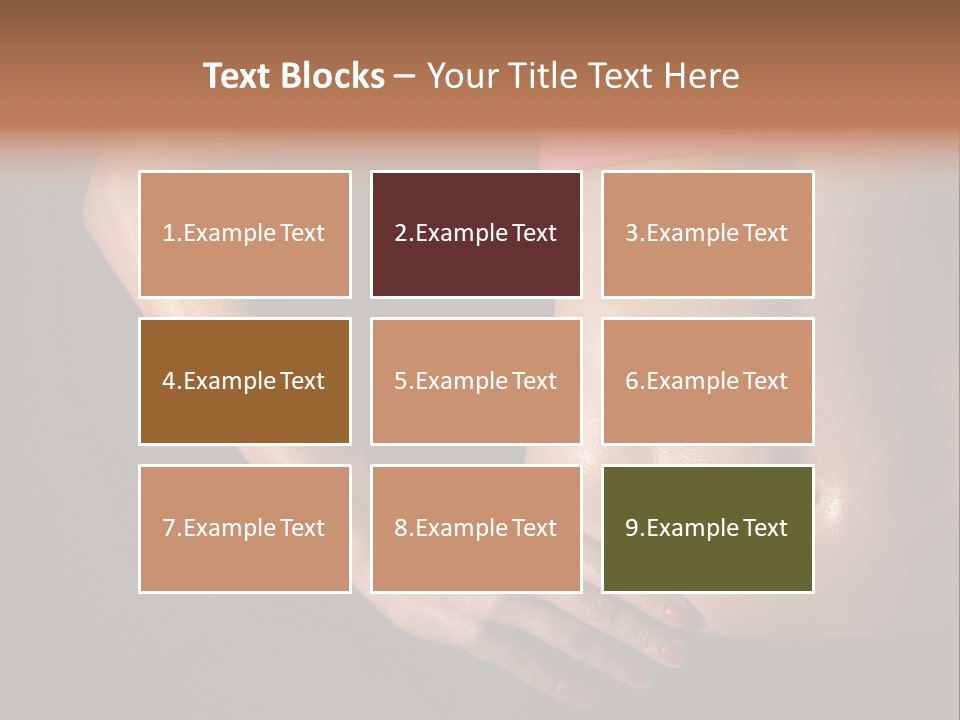 Adult Skin Caucasian PowerPoint Template