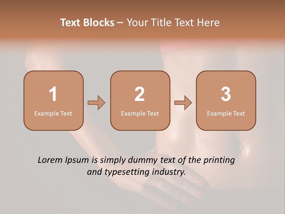 Adult Skin Caucasian PowerPoint Template
