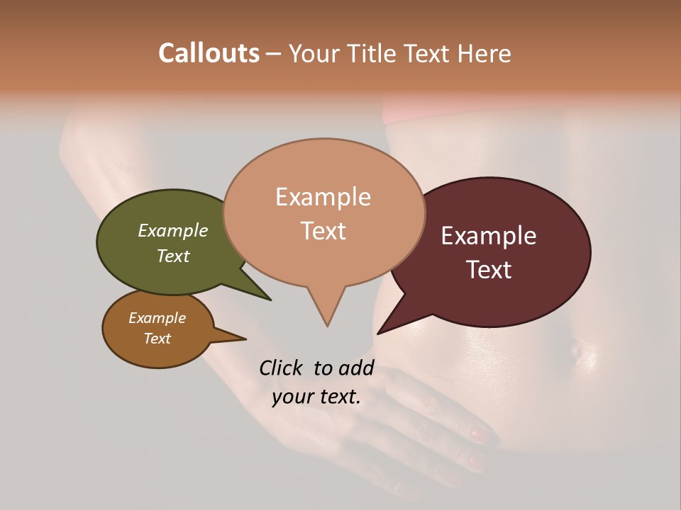 Adult Skin Caucasian PowerPoint Template