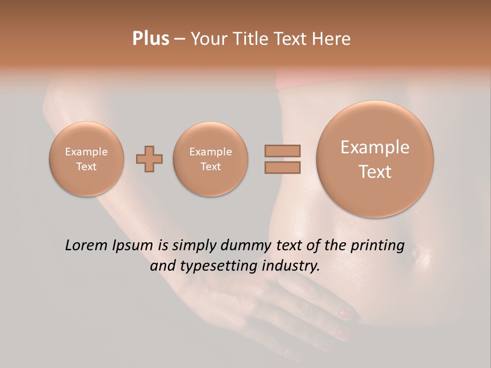 Adult Skin Caucasian PowerPoint Template