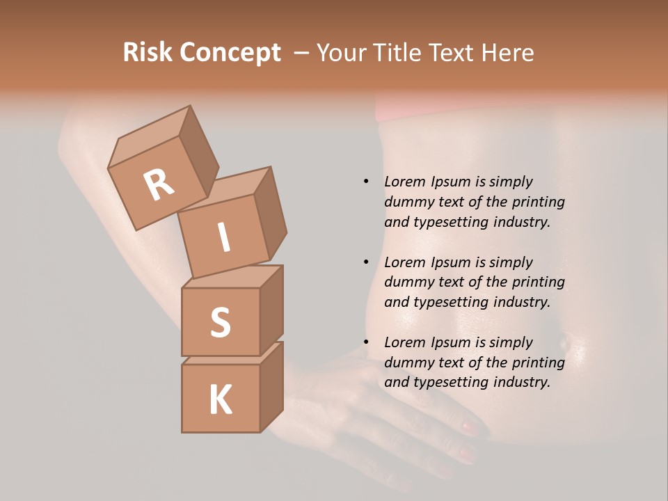 Adult Skin Caucasian PowerPoint Template