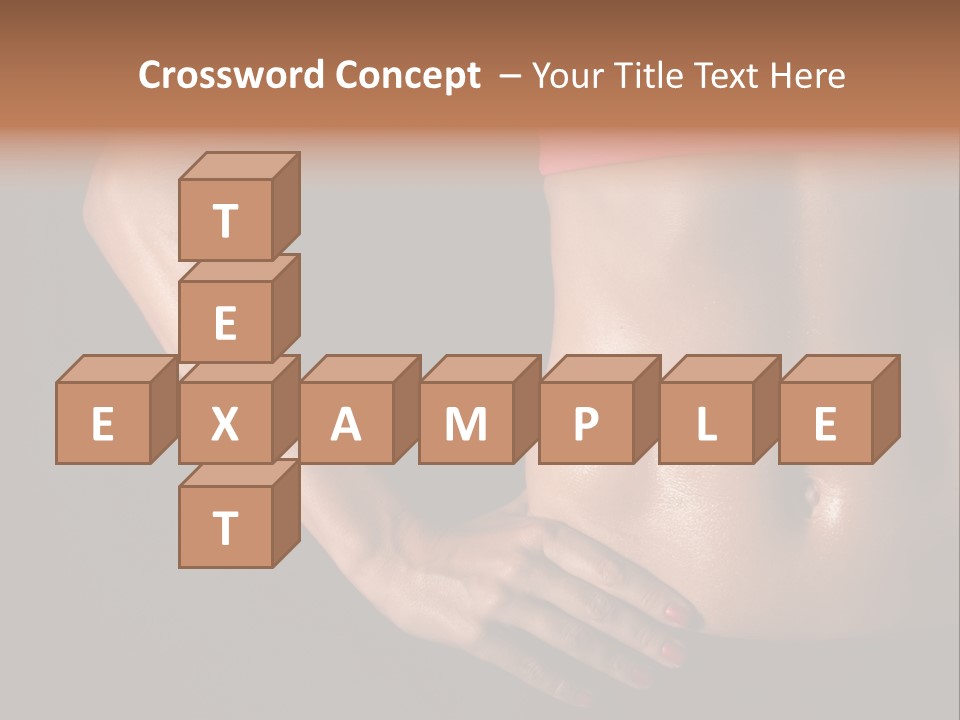 Adult Skin Caucasian PowerPoint Template