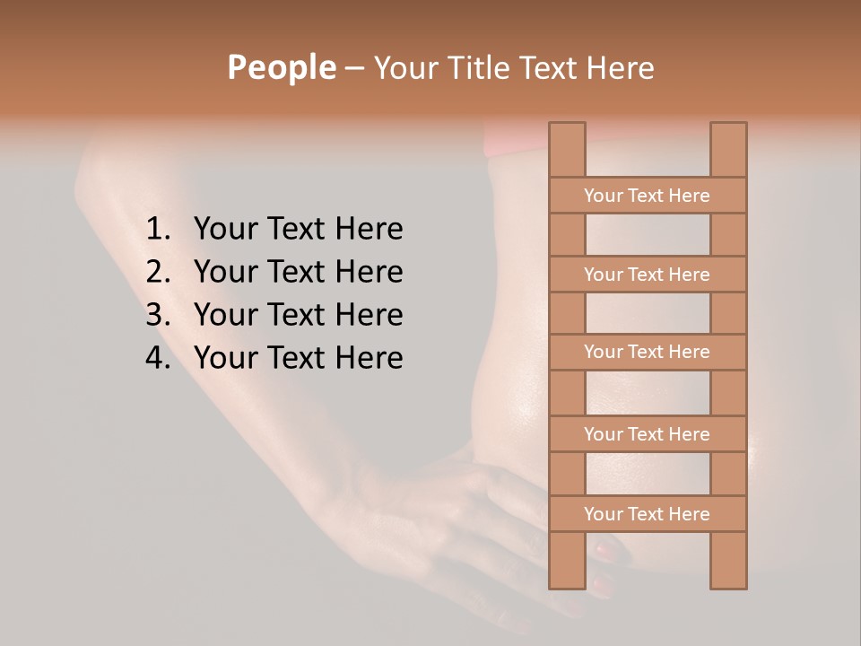 Adult Skin Caucasian PowerPoint Template