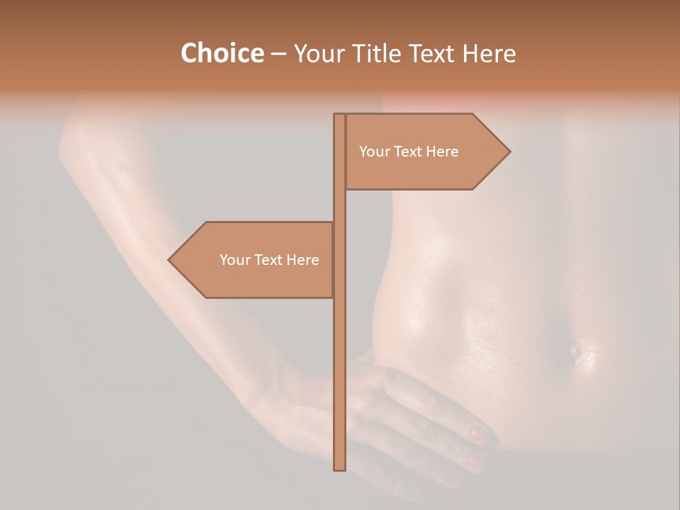 Adult Skin Caucasian PowerPoint Template