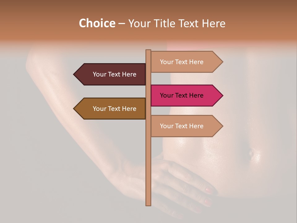 Adult Skin Caucasian PowerPoint Template