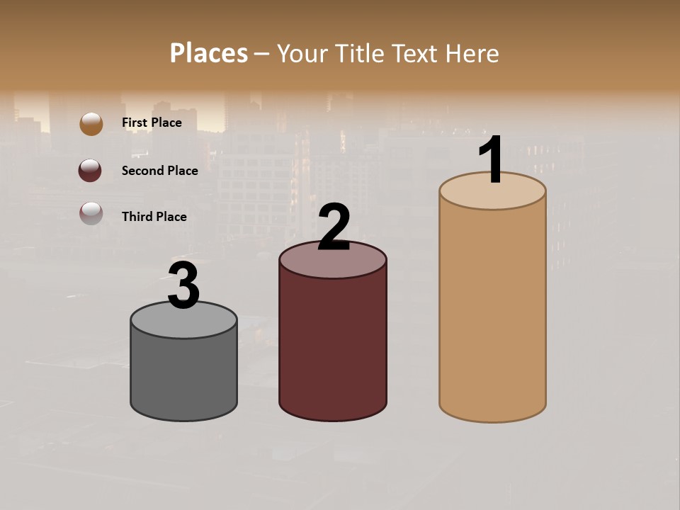 Late Afternoon Light The Big Apple Taxicabs PowerPoint Template