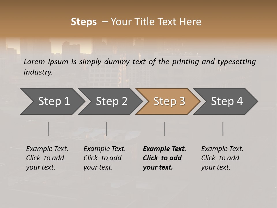 Late Afternoon Light The Big Apple Taxicabs PowerPoint Template