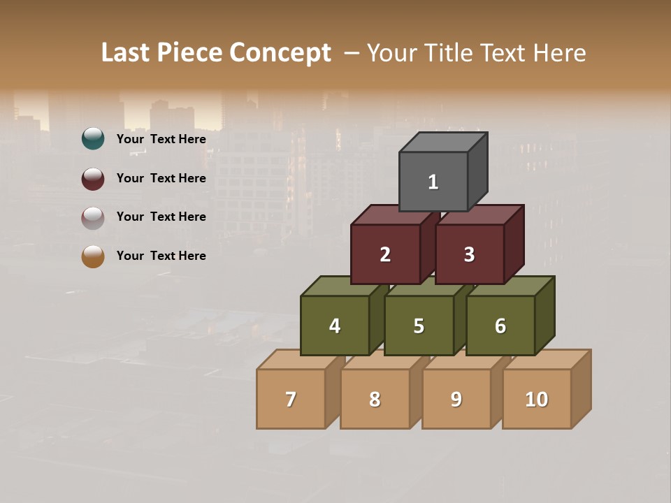 Late Afternoon Light The Big Apple Taxicabs PowerPoint Template