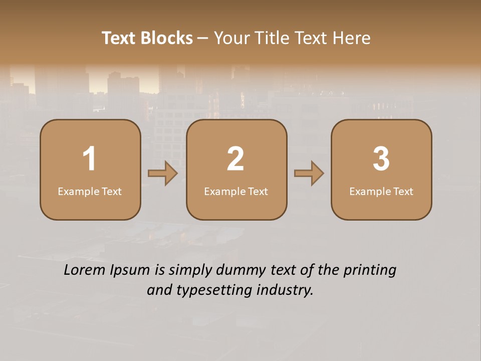 Late Afternoon Light The Big Apple Taxicabs PowerPoint Template