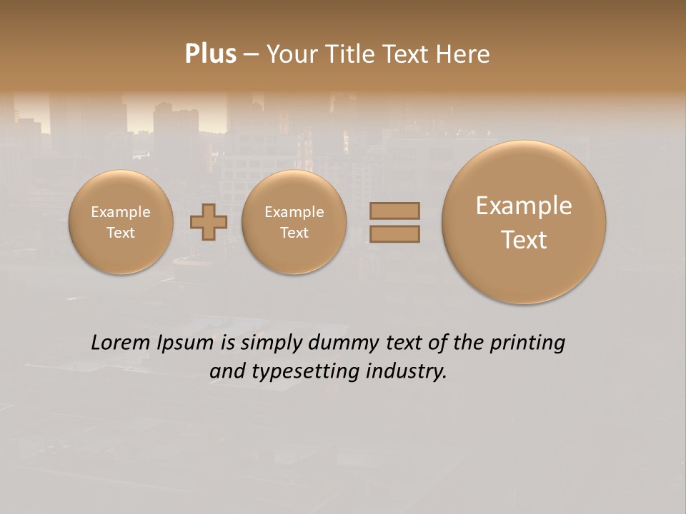 Late Afternoon Light The Big Apple Taxicabs PowerPoint Template