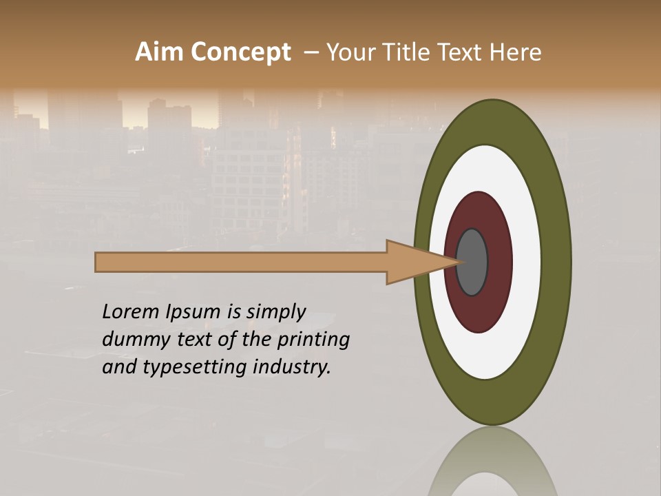 Late Afternoon Light The Big Apple Taxicabs PowerPoint Template
