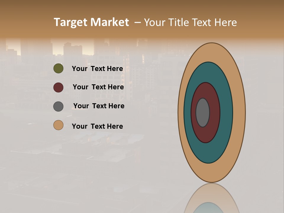 Late Afternoon Light The Big Apple Taxicabs PowerPoint Template