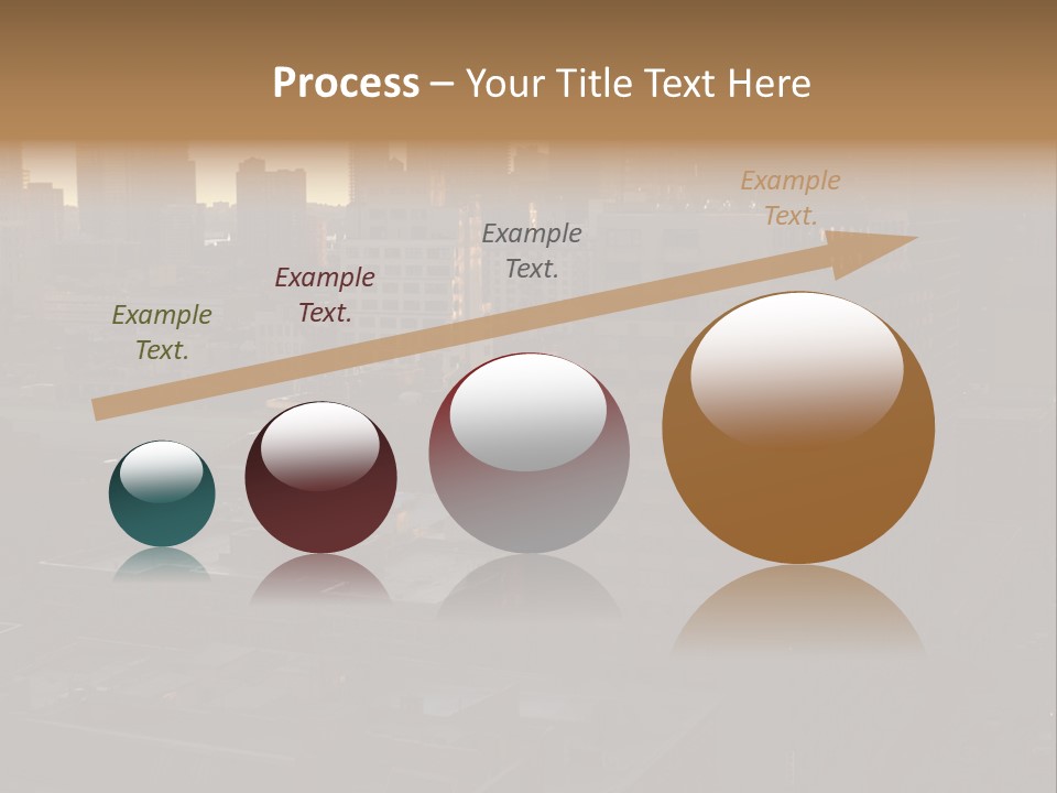 Late Afternoon Light The Big Apple Taxicabs PowerPoint Template