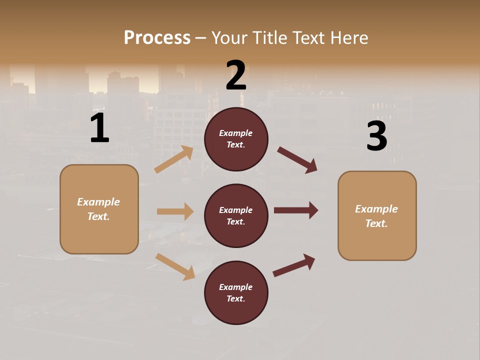 Late Afternoon Light The Big Apple Taxicabs PowerPoint Template