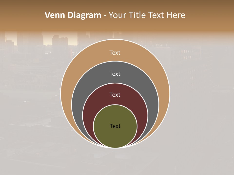 Late Afternoon Light The Big Apple Taxicabs PowerPoint Template