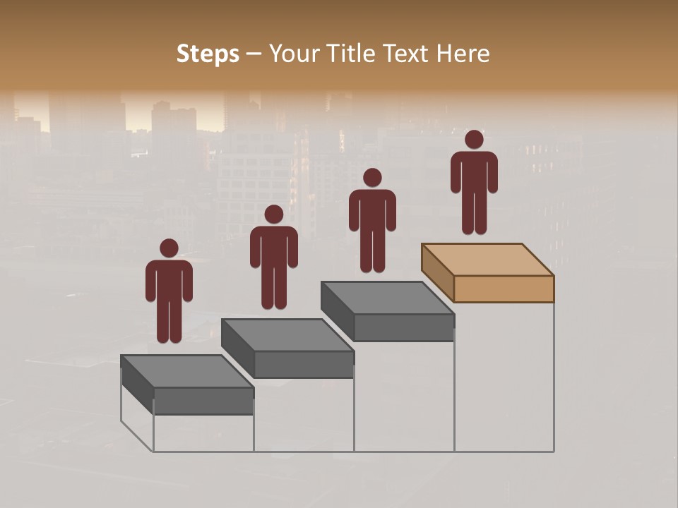 Late Afternoon Light The Big Apple Taxicabs PowerPoint Template