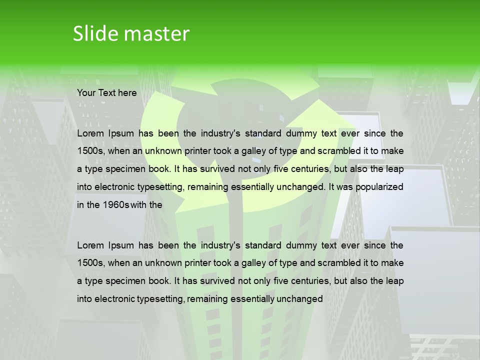 Tasks Arms Worker PowerPoint Template