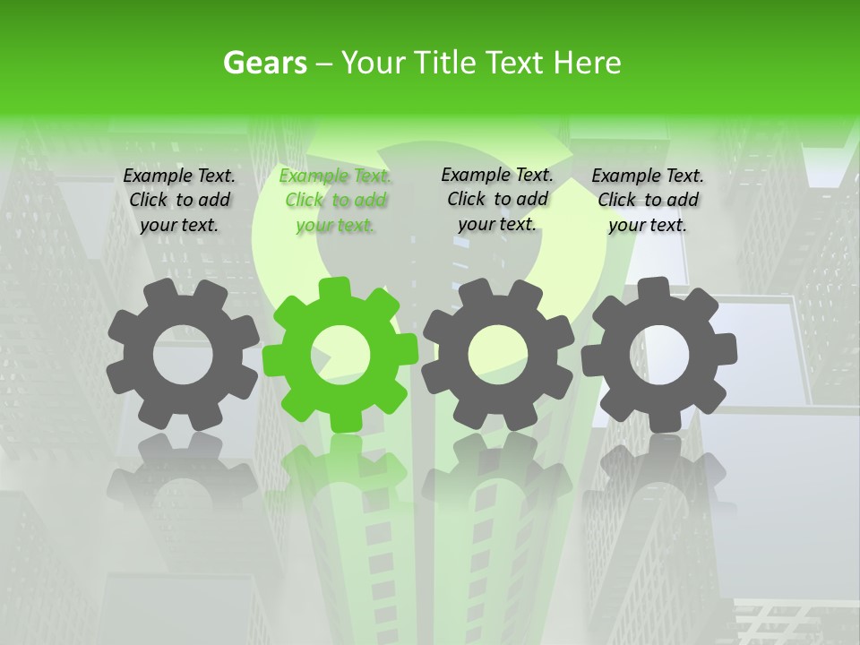 Tasks Arms Worker PowerPoint Template