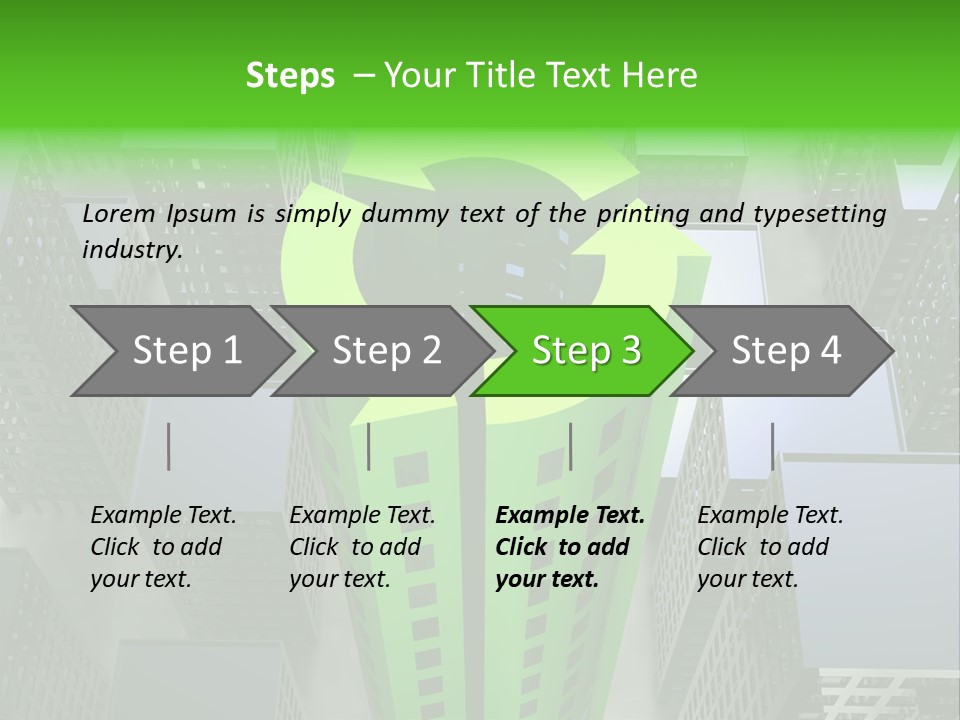 Tasks Arms Worker PowerPoint Template