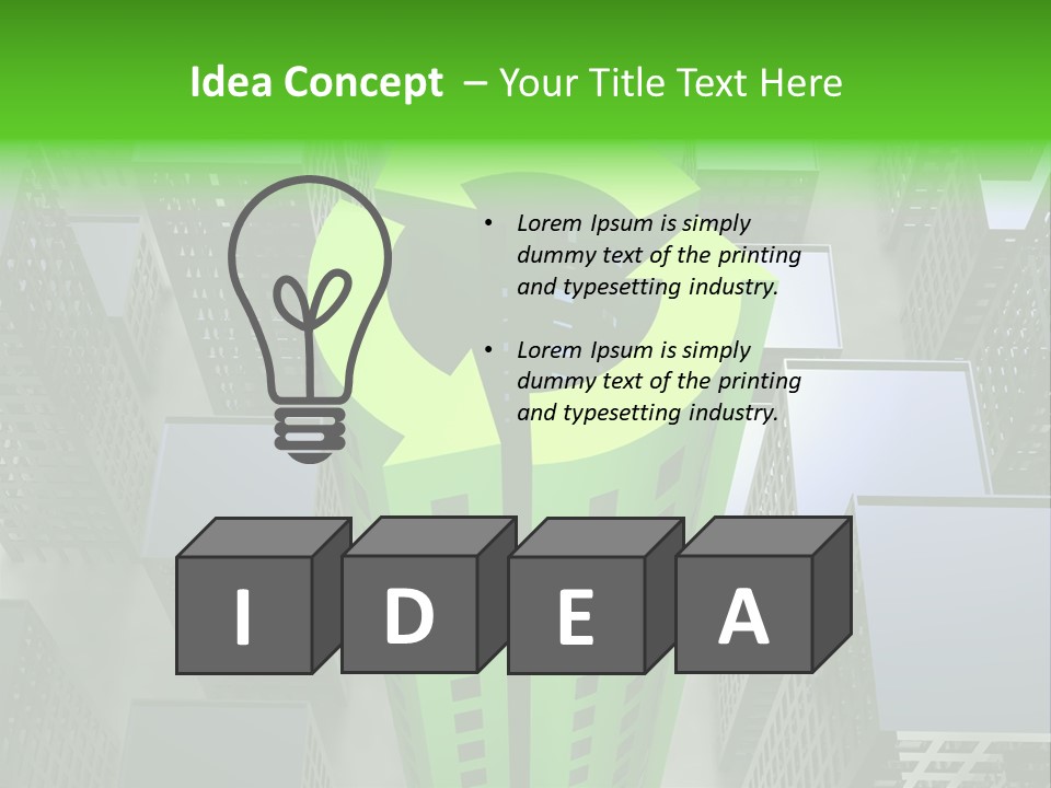 Tasks Arms Worker PowerPoint Template