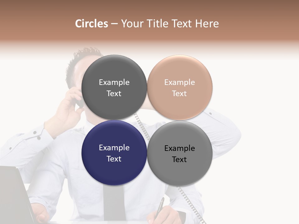 Tasks Arms Worker PowerPoint Template