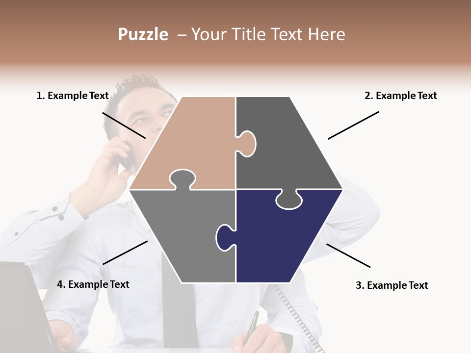 Tasks Arms Worker PowerPoint Template